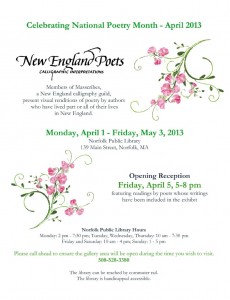 NE Poets Flyer